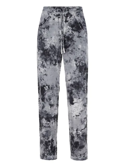 Avant Toi tie-dye drawstring trousers