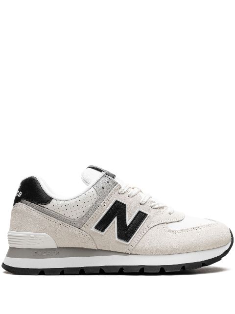 hype New Balance 574 Rugged "White Black" sneakers 