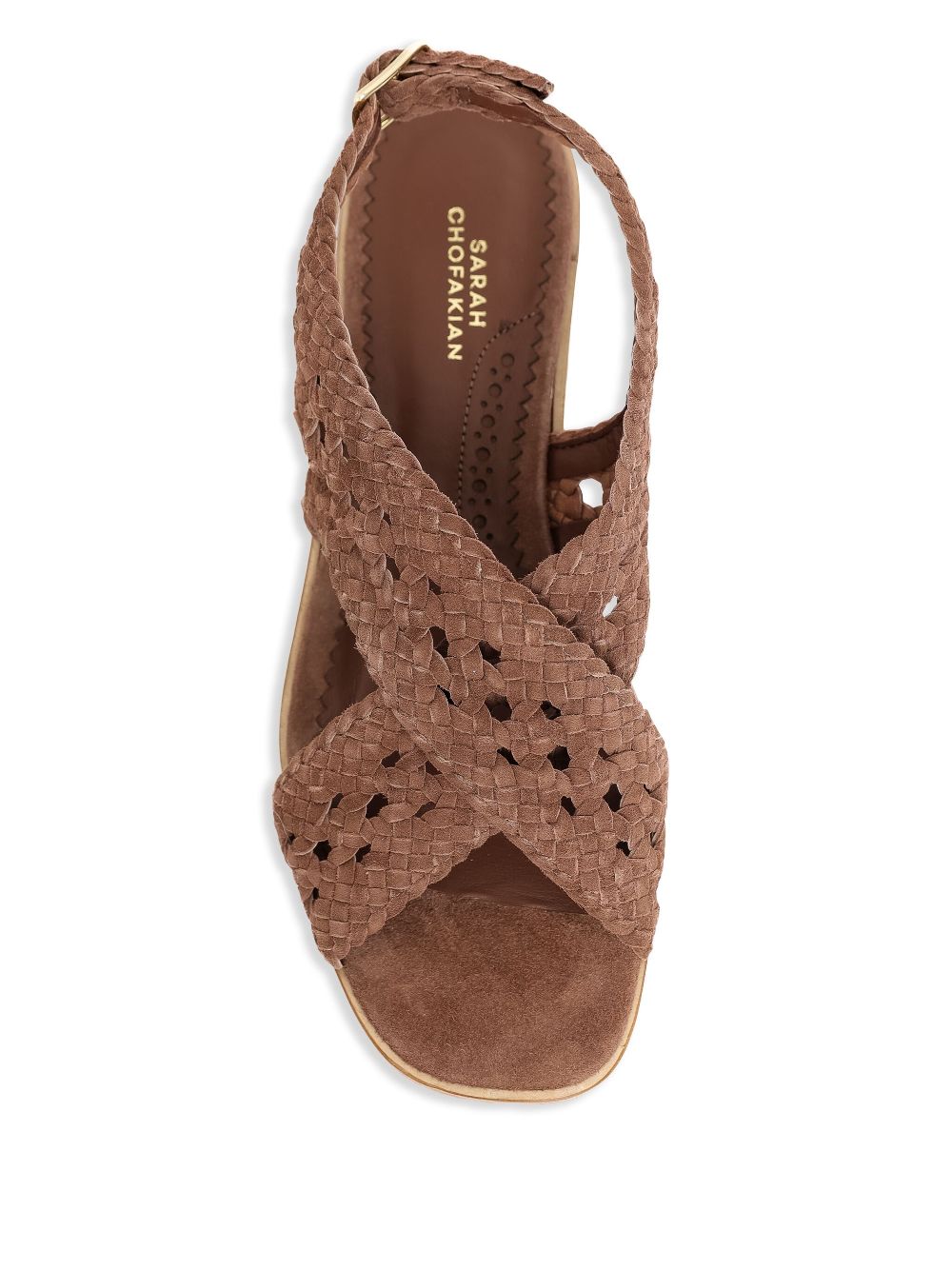 Sarah Chofakian Isolde sandals Brown