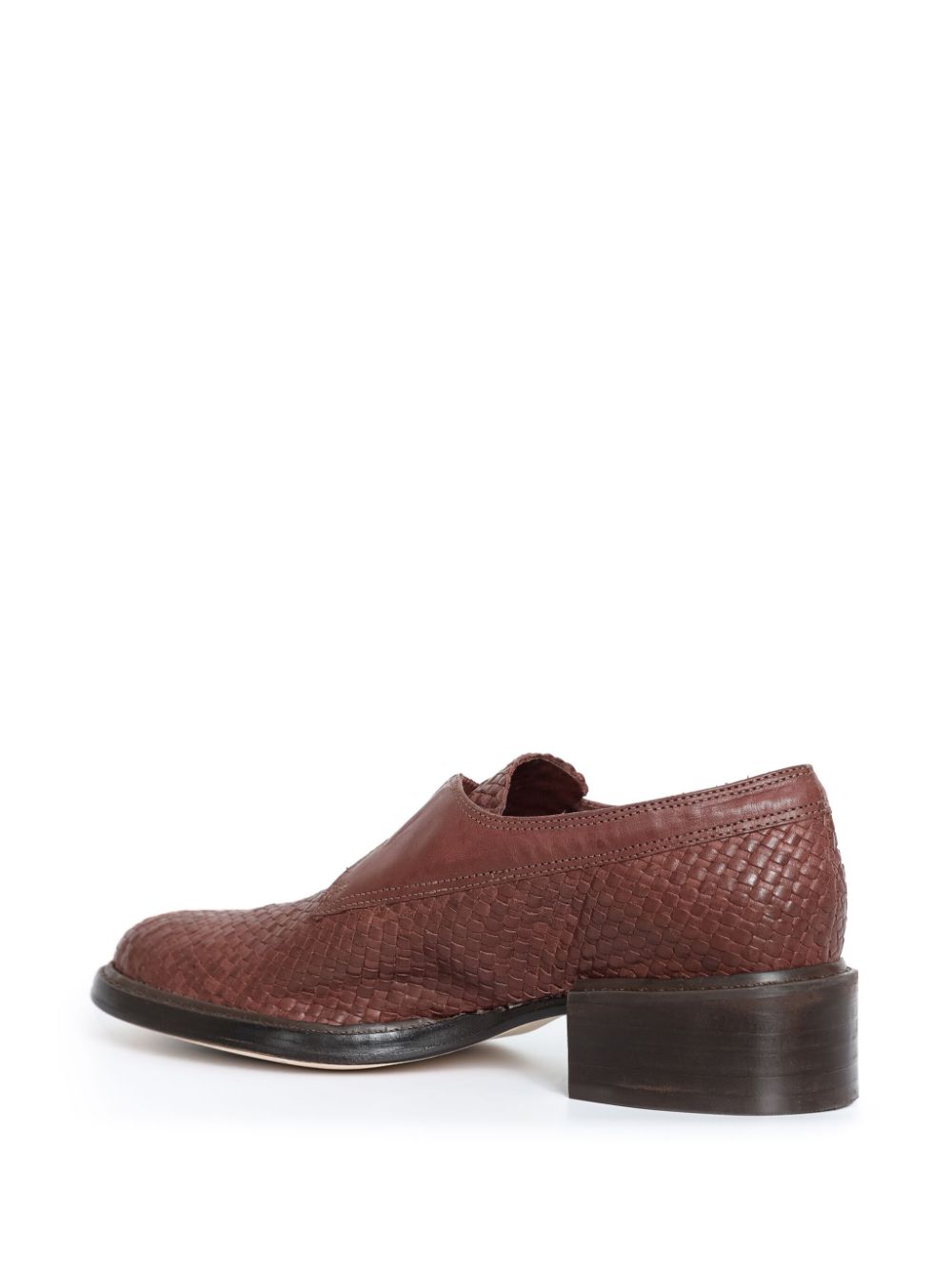 Sarah Chofakian Munch loafers Brown