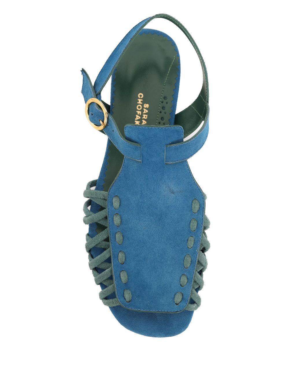 Sarah Chofakian Sweet Home sandals Blue