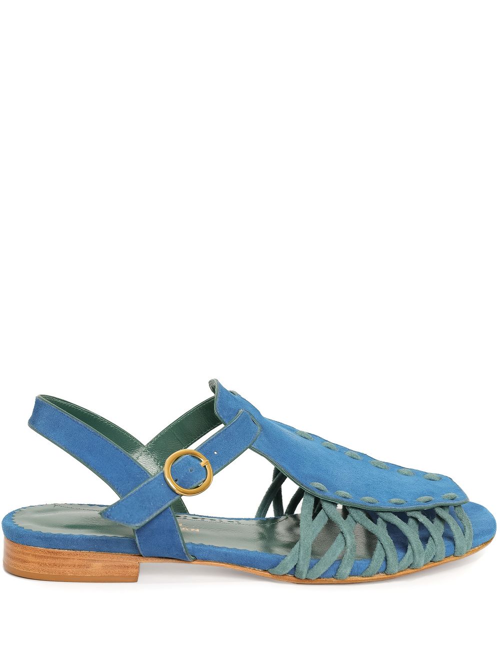 Sarah Chofakian Sweet Home sandalen Blauw