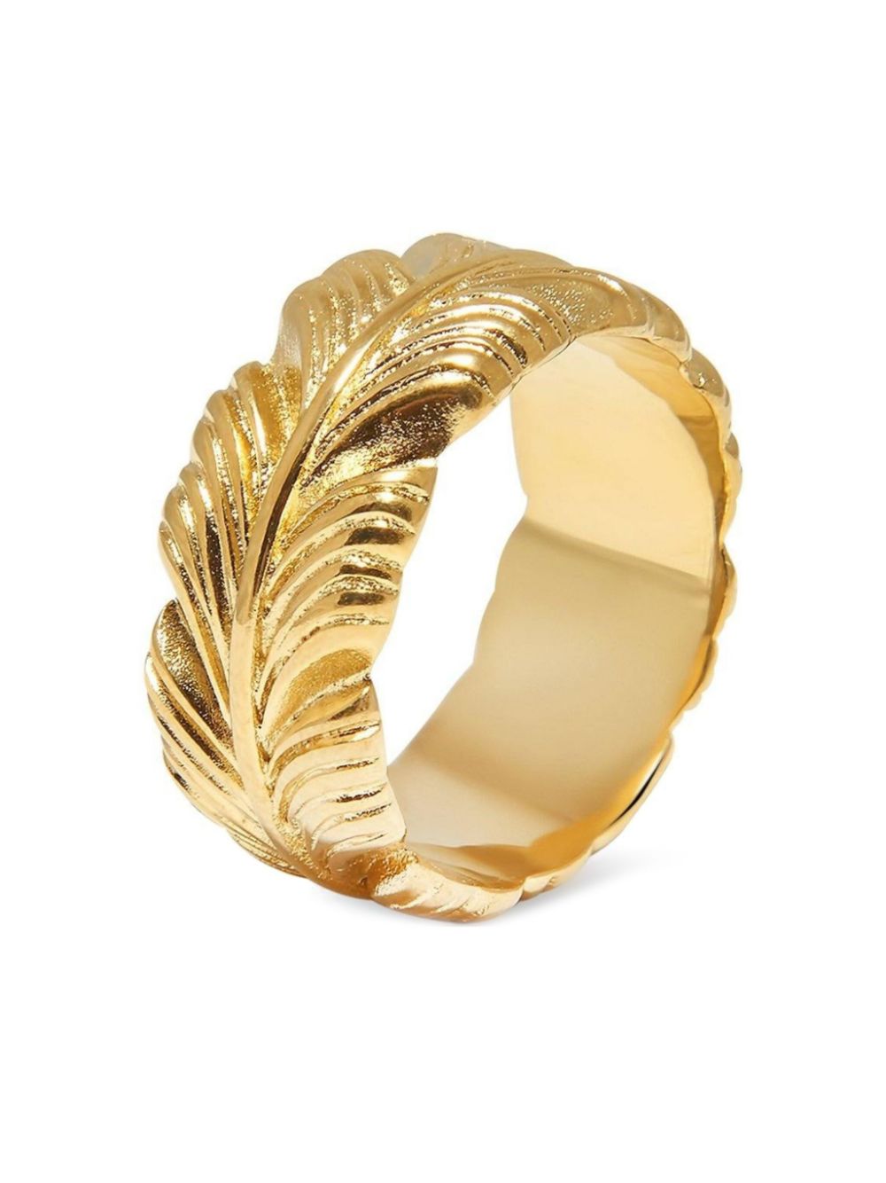 Nialaya Jewelry Veren ring - Goud