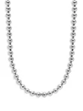 Nialaya Jewelry pearl necklace - Silver