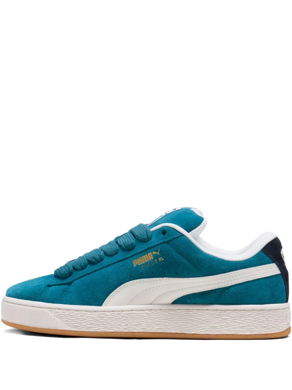 PUMA Suede XL "Cold Green Frosted Ivory Black" sneakers Blue
