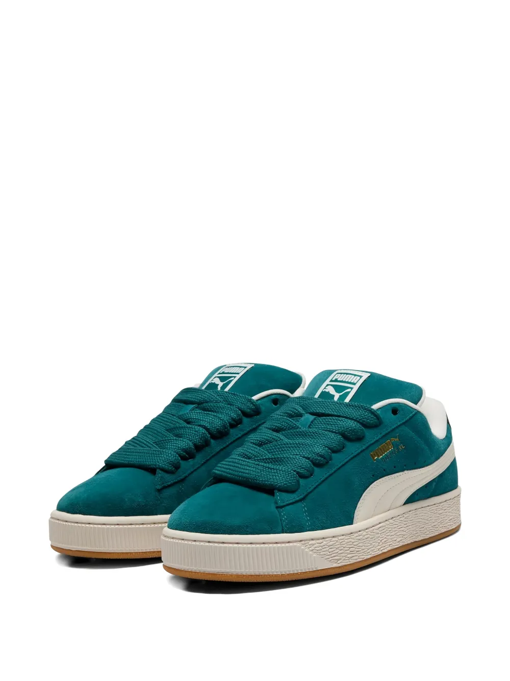 PUMA Suede XL "Cold Green/Frosted Ivory/Black" sneakers | Low-Tops | Image 2