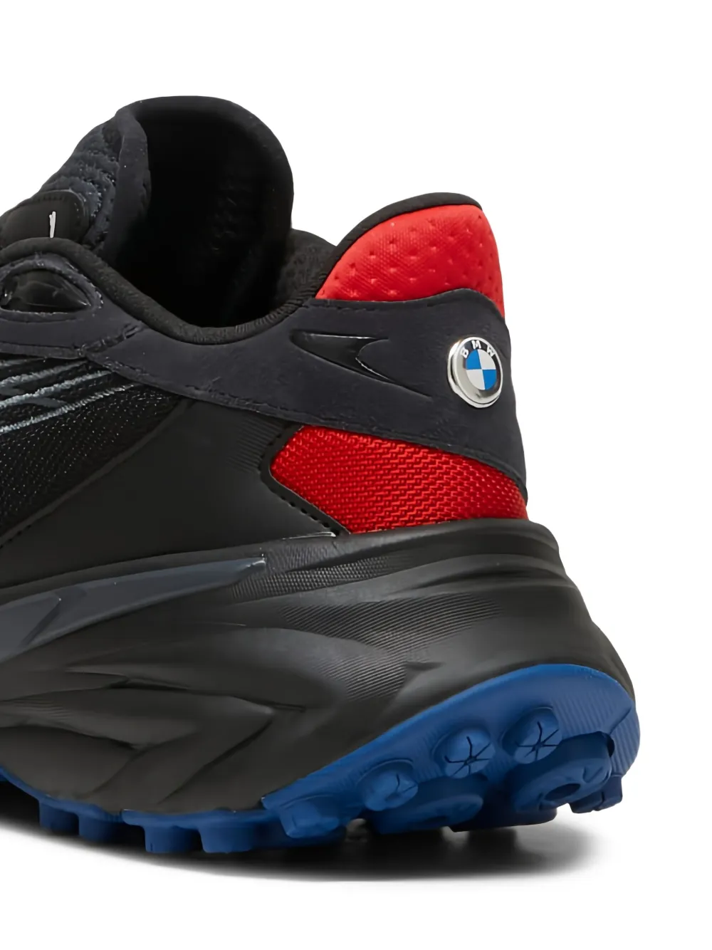 PUMA Spirex "BMW Motorsport Black Cool Cobalt Pop Red" sneakers