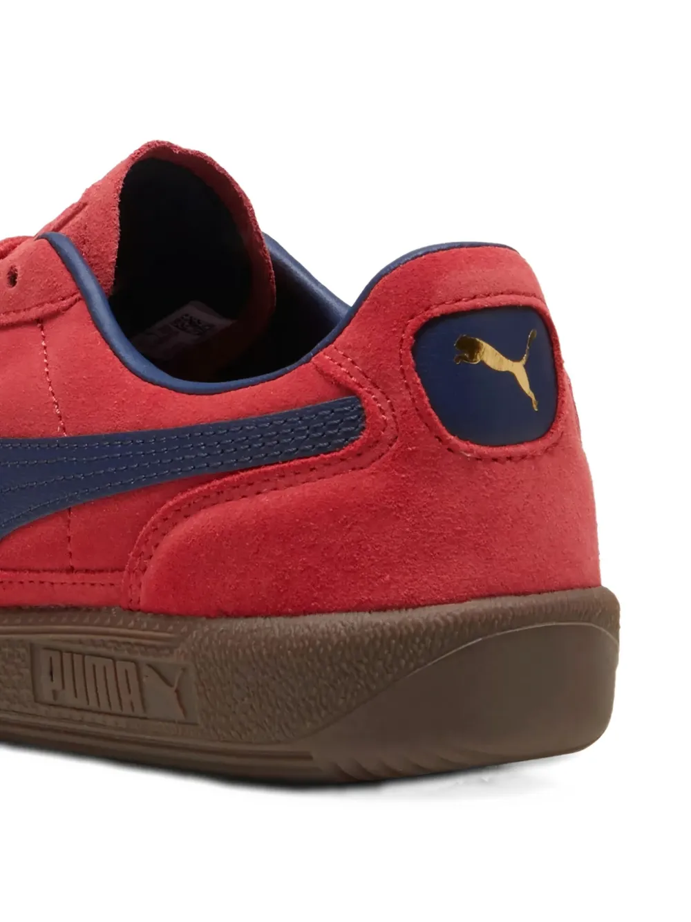 Puma Palermo "club Red/club Navy" Sneakers In Red