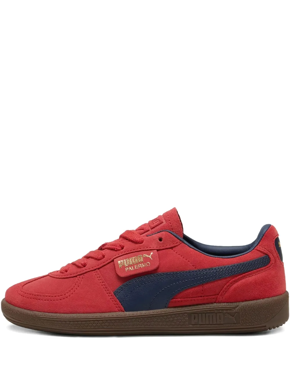 PUMA Palermo "Club Red Club Navy" sneakers