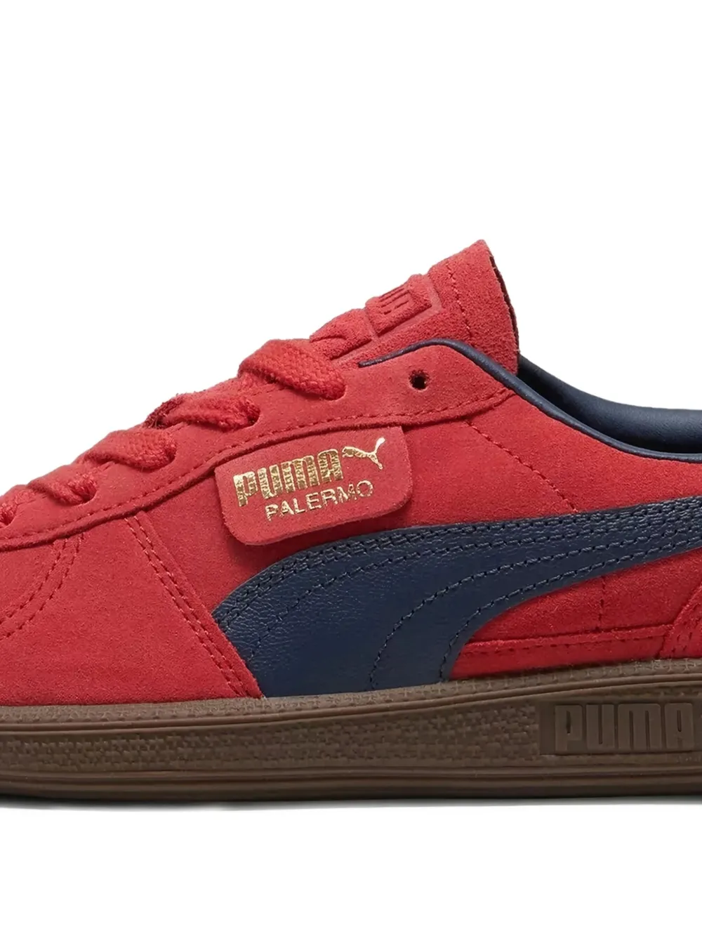 PUMA Palermo "Club Red Club Navy" sneakers