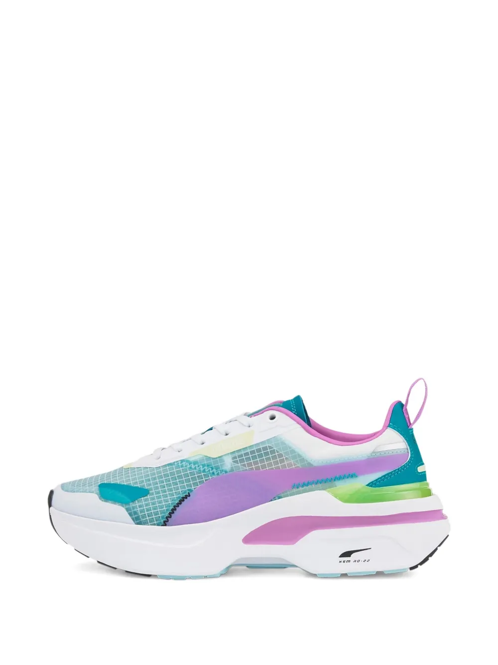 PUMA Kosmo Rider White/Purple sneakers - Blauw