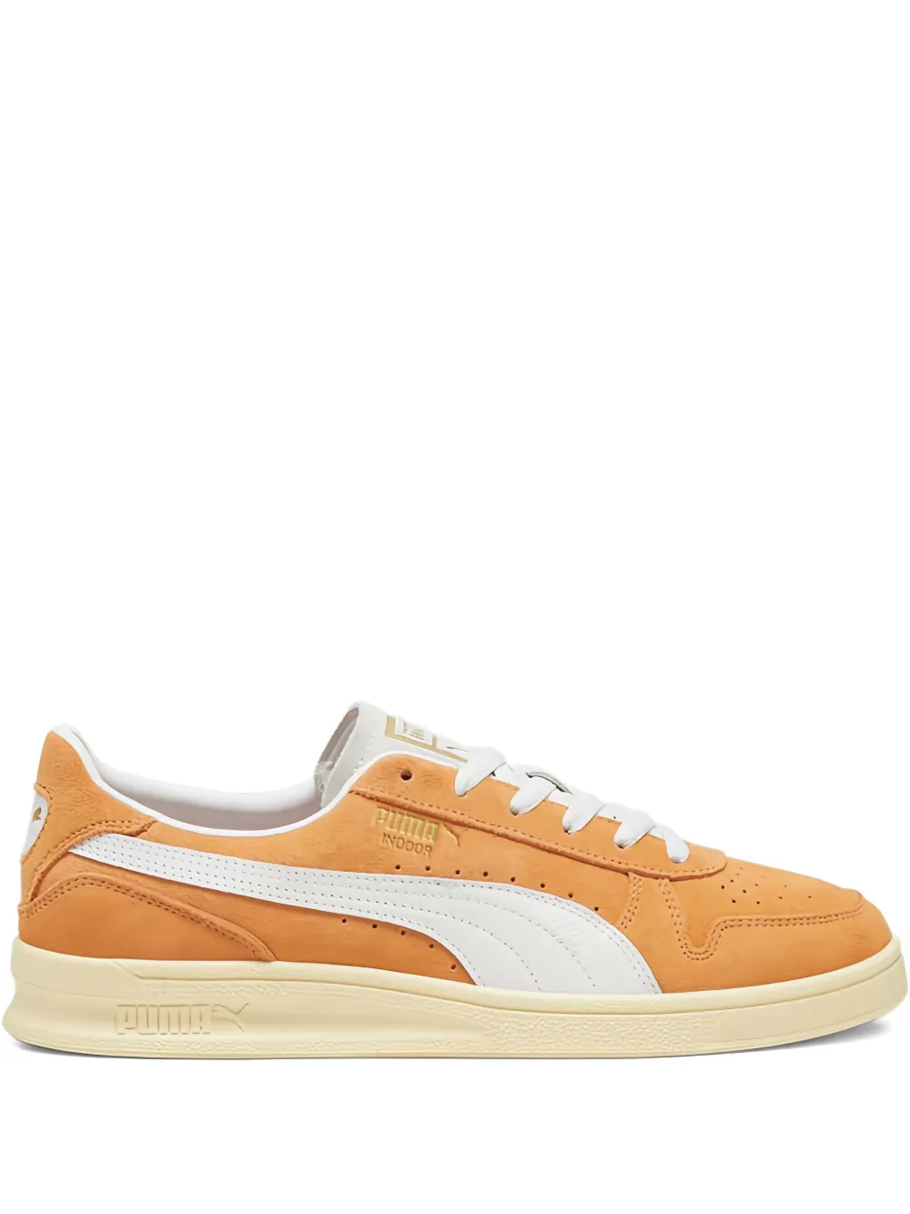 PUMA Indoor Soft "Orange White" sneakers