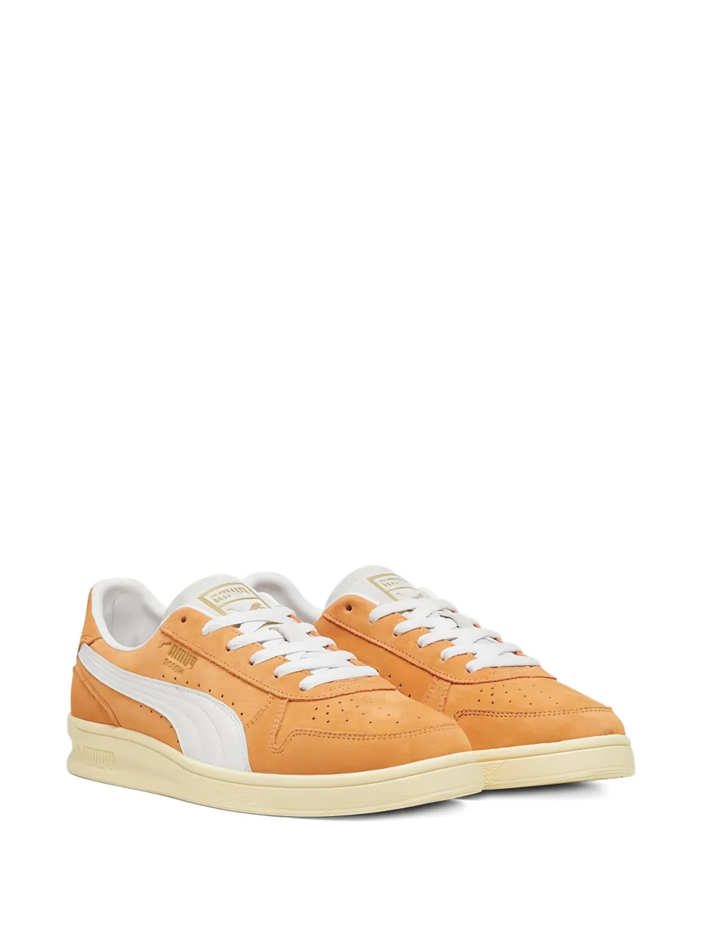 PUMA Indoor Soft "Orange White" sneakers