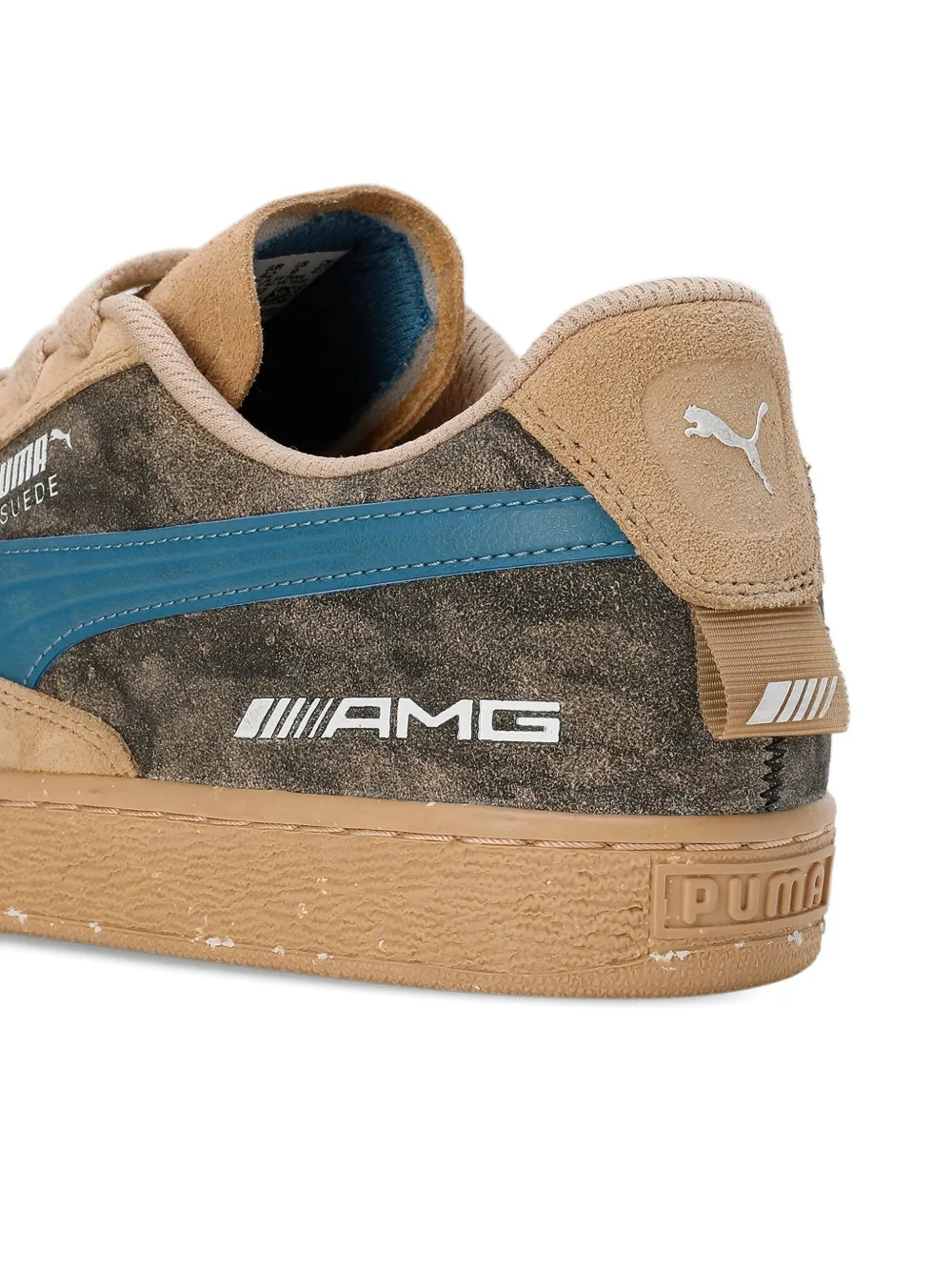 PUMA x Mercedes Motorsport Torque "Beige Blue" sneakers Blauw