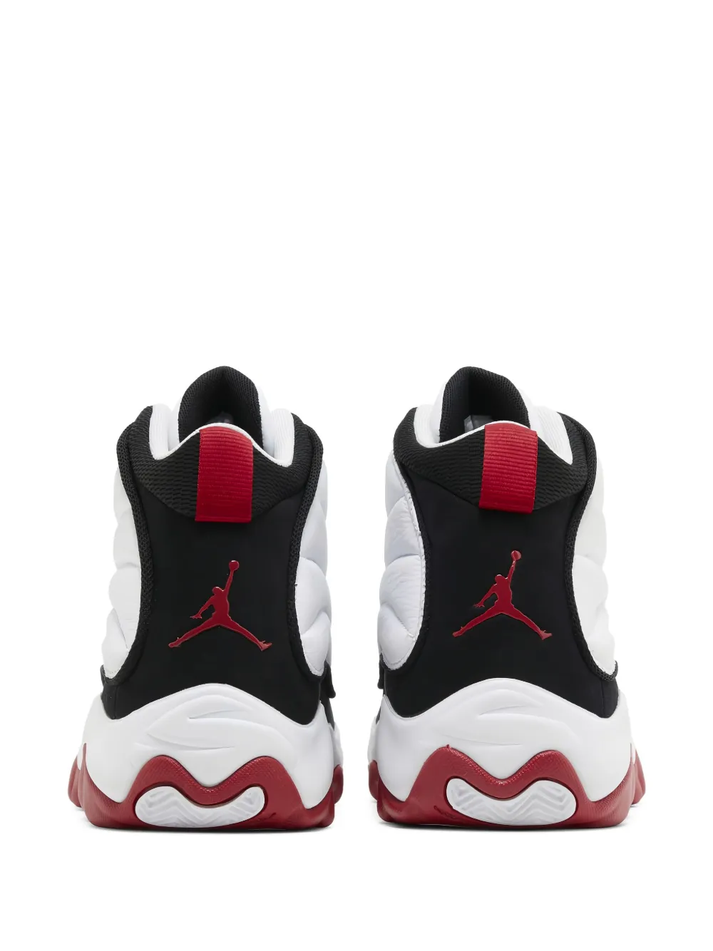 Jordan Pro Strong "White Black Gym Red" sneakers Wit