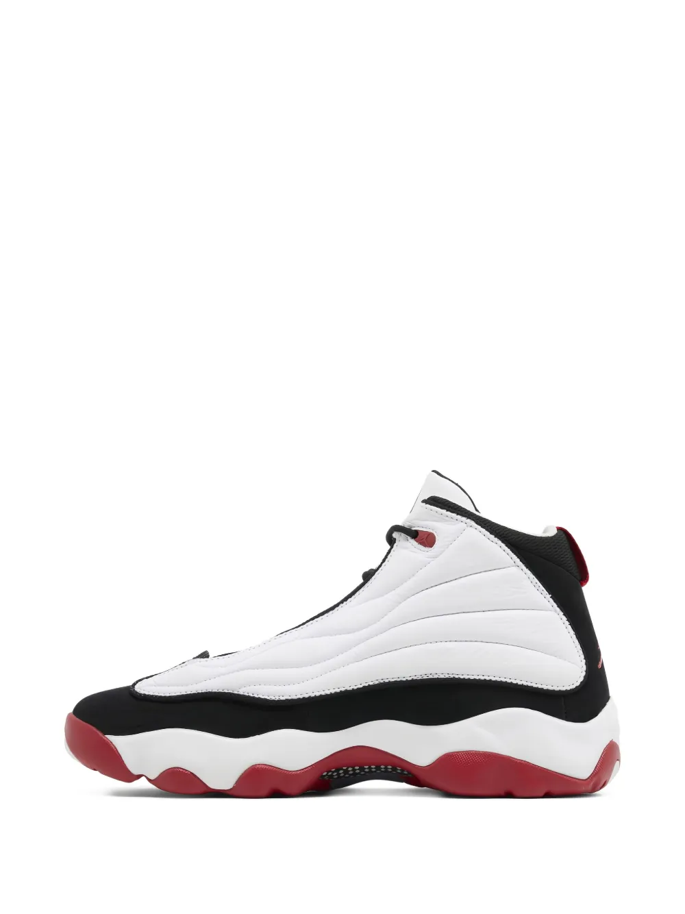 Jordan Pro Strong "White Black Gym Red" sneakers Wit