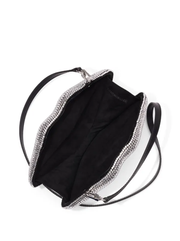 Simon Miller リップ 唇 クラッチバッグ ショルダー 鞄 Simon Miller Lip Clutch Bag | Silver | FARFETCH