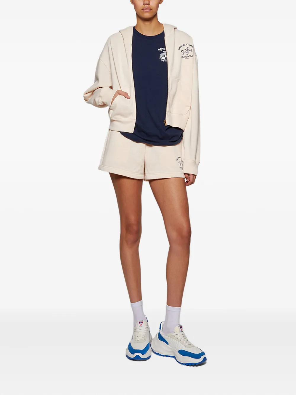 Sporty & Rich Beverly Hils crest-embroidered T-shirt | T-Shirts & Jersey Shirts | Image 2