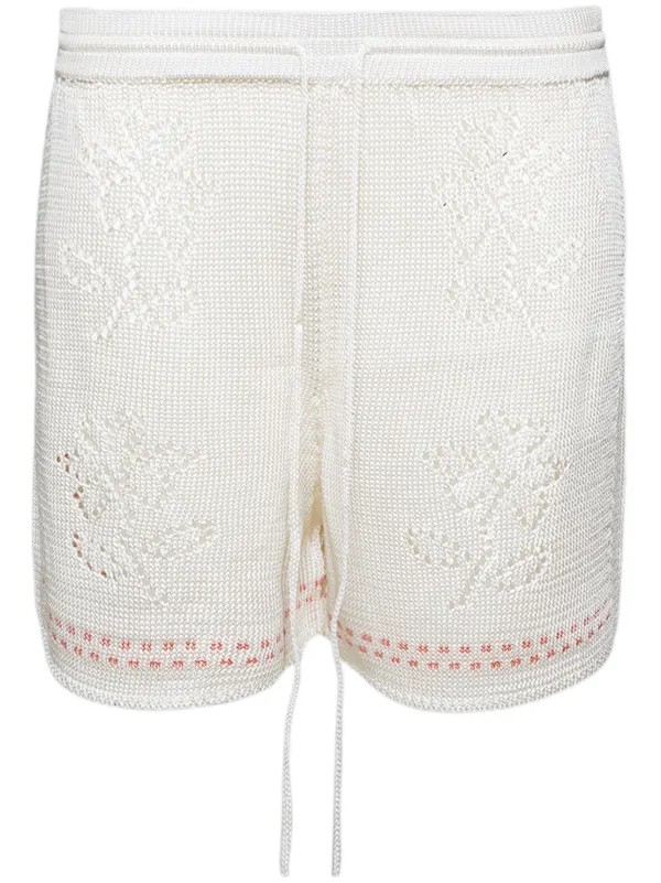 Calle Del Mar Dinner Party Shorts in White
