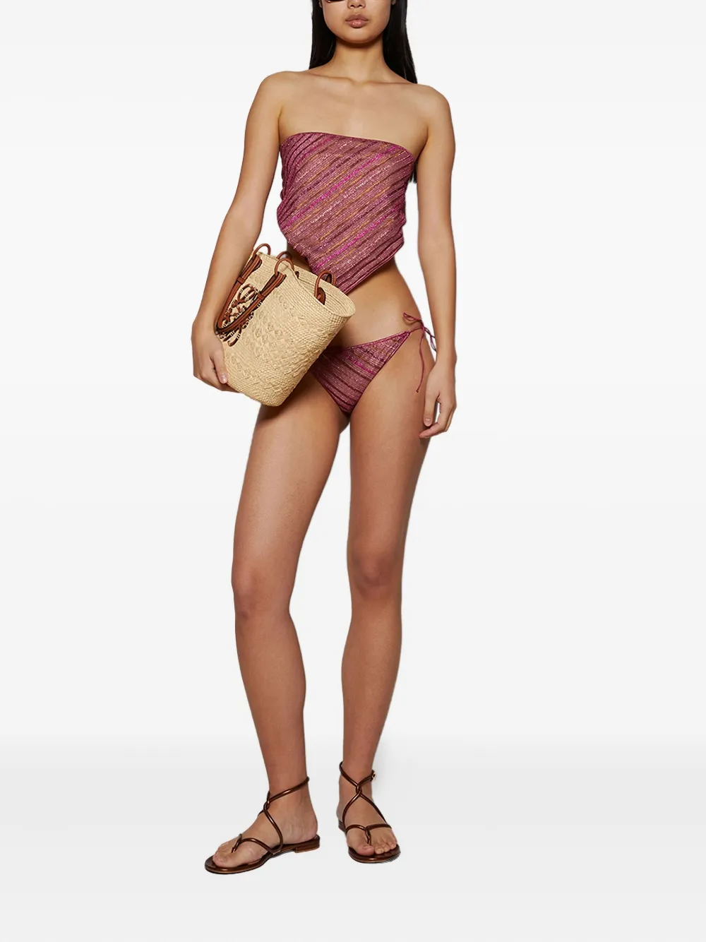 Oséree strapless striped bikini | Bikinis | Image 2