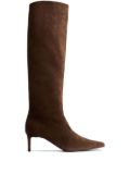 KHAITE Ona boots - Brown