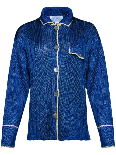 Calle Del Mar long-sleeve ribbed shirt