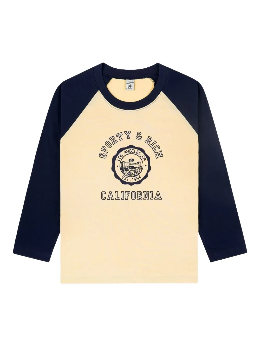 Sporty & Rich California Emblem T-shirt Beige