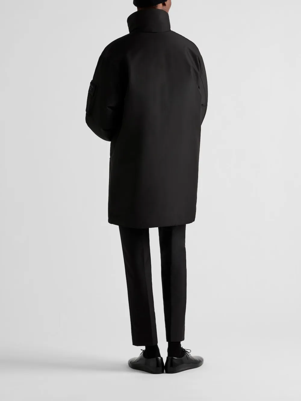 Prada Technical Fabric Jacket Zwart