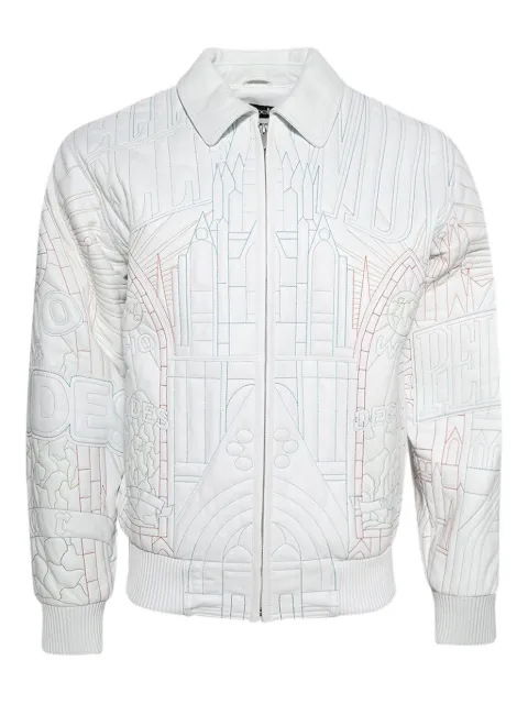 Who Decides War x PP Cathedral bomber jacket