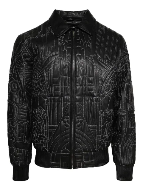 Who Decides War x PP Cathedral bomber jacket