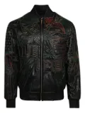 Who Decides War x PP Monument bomber jacket - Black