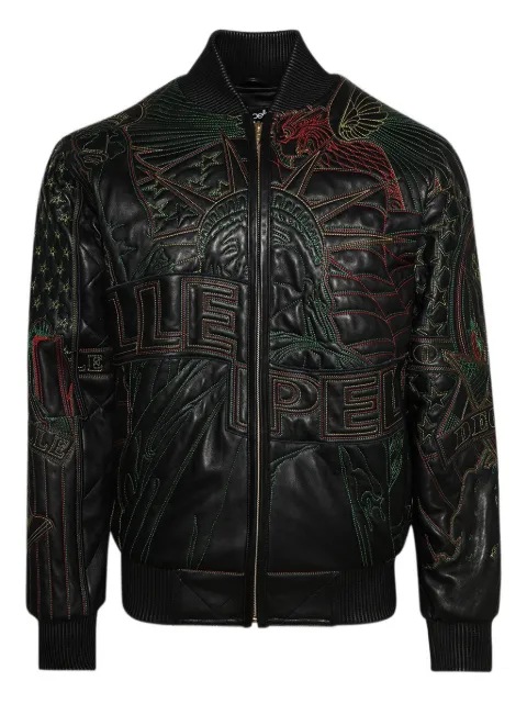 Who Decides War x PP Monument bomber jacket