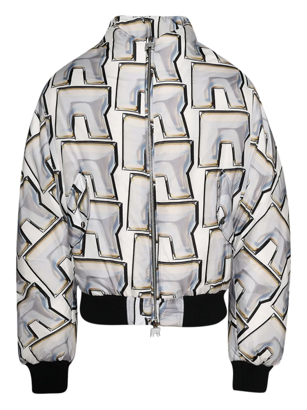 Rrr123 Abstract-pattern Print Jacket