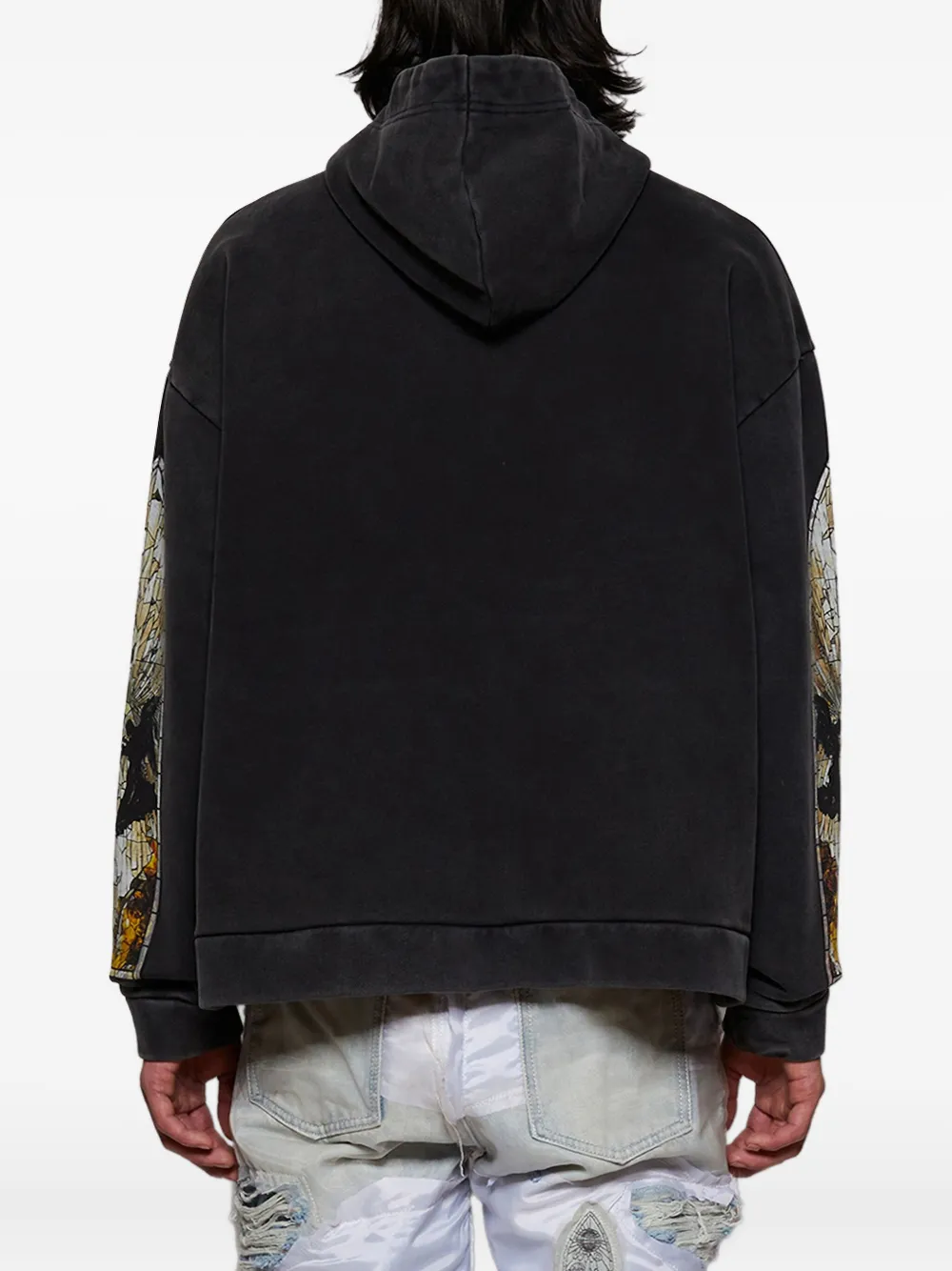 Who Decides War Matrimony hoodie met print Zwart