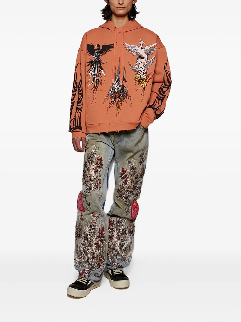 Who Decides War Chaos jeans - Blauw