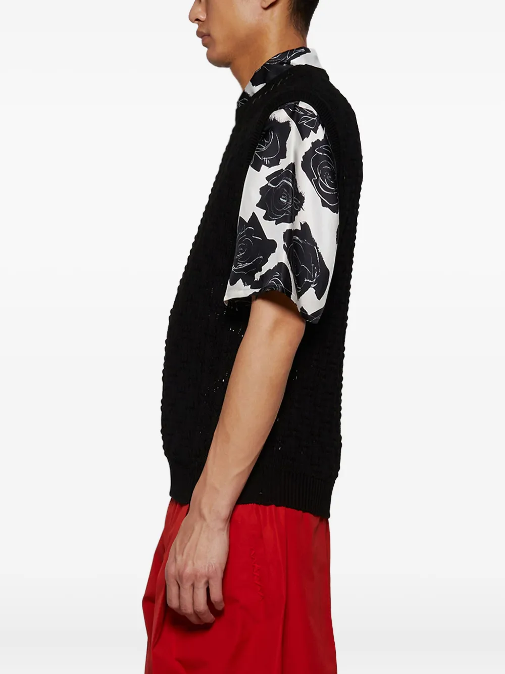 Marni Top met ronde hals Zwart