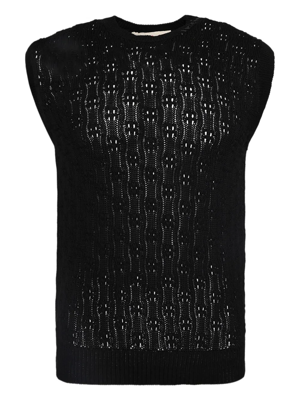 Marni round-neck vest | negro | Image 1