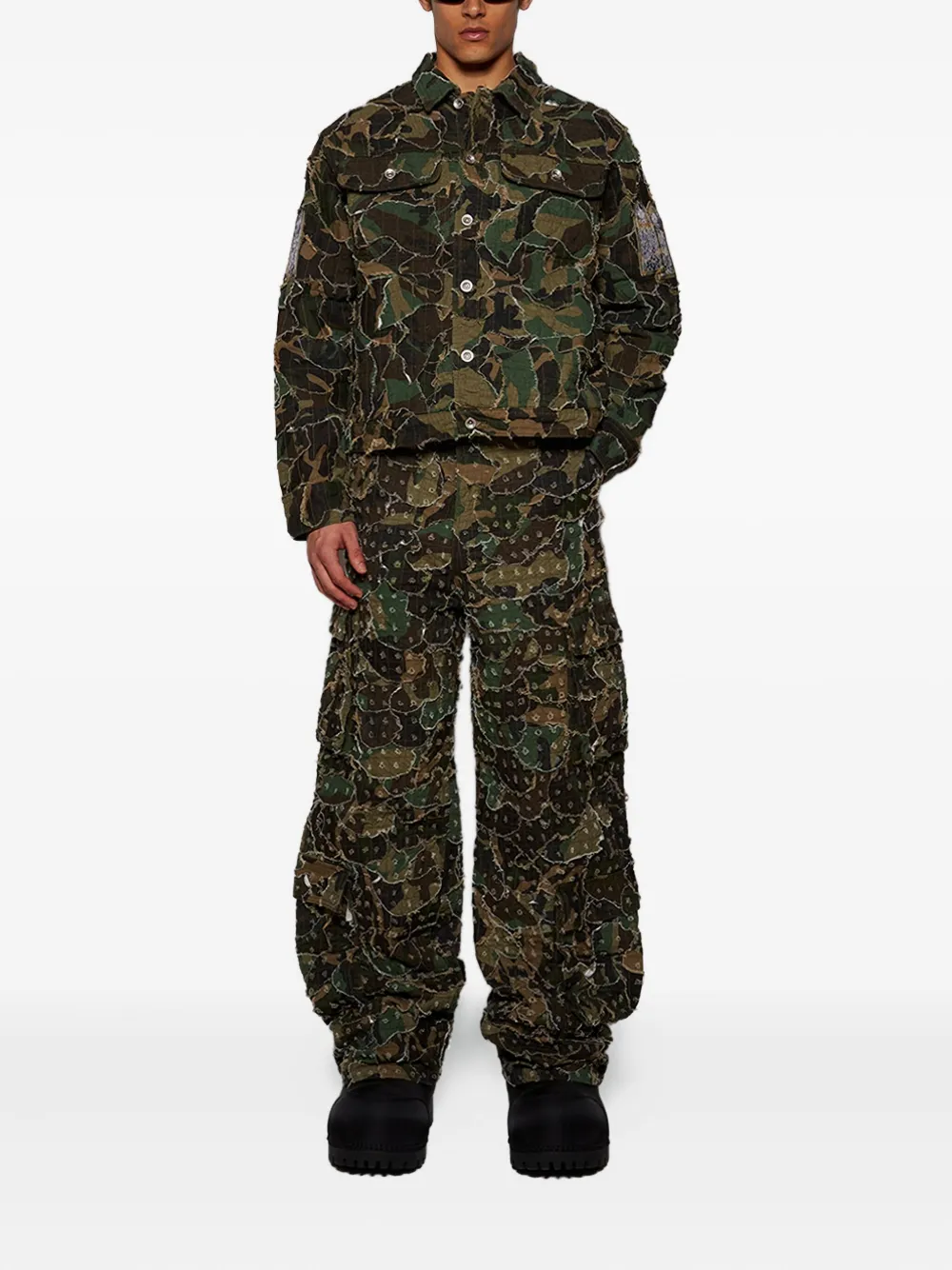 Who Decides War Hemdjacke mit Camouflage-Print | Hemdjacken | Image 2