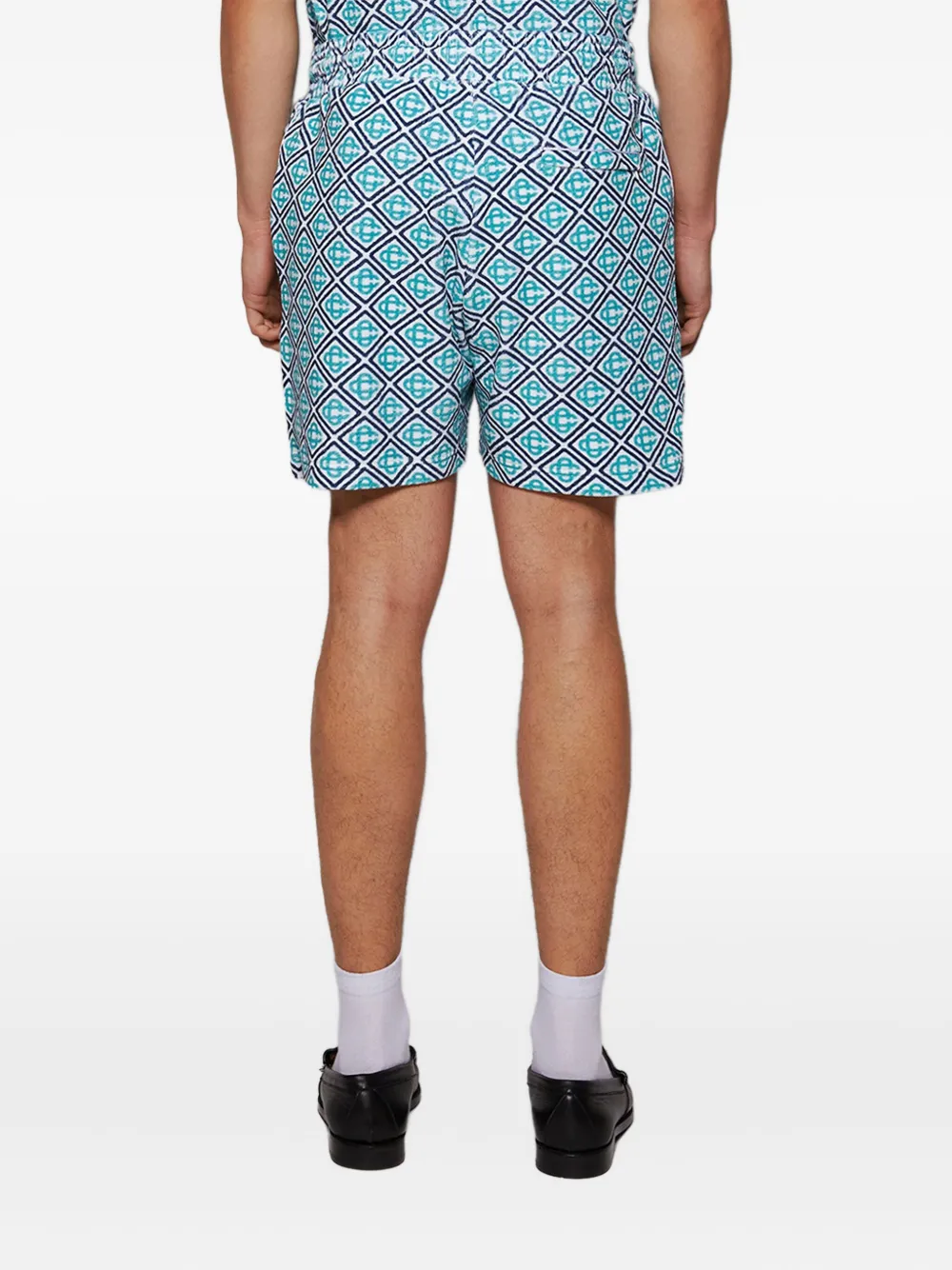 Casablanca Badstof shorts Blauw