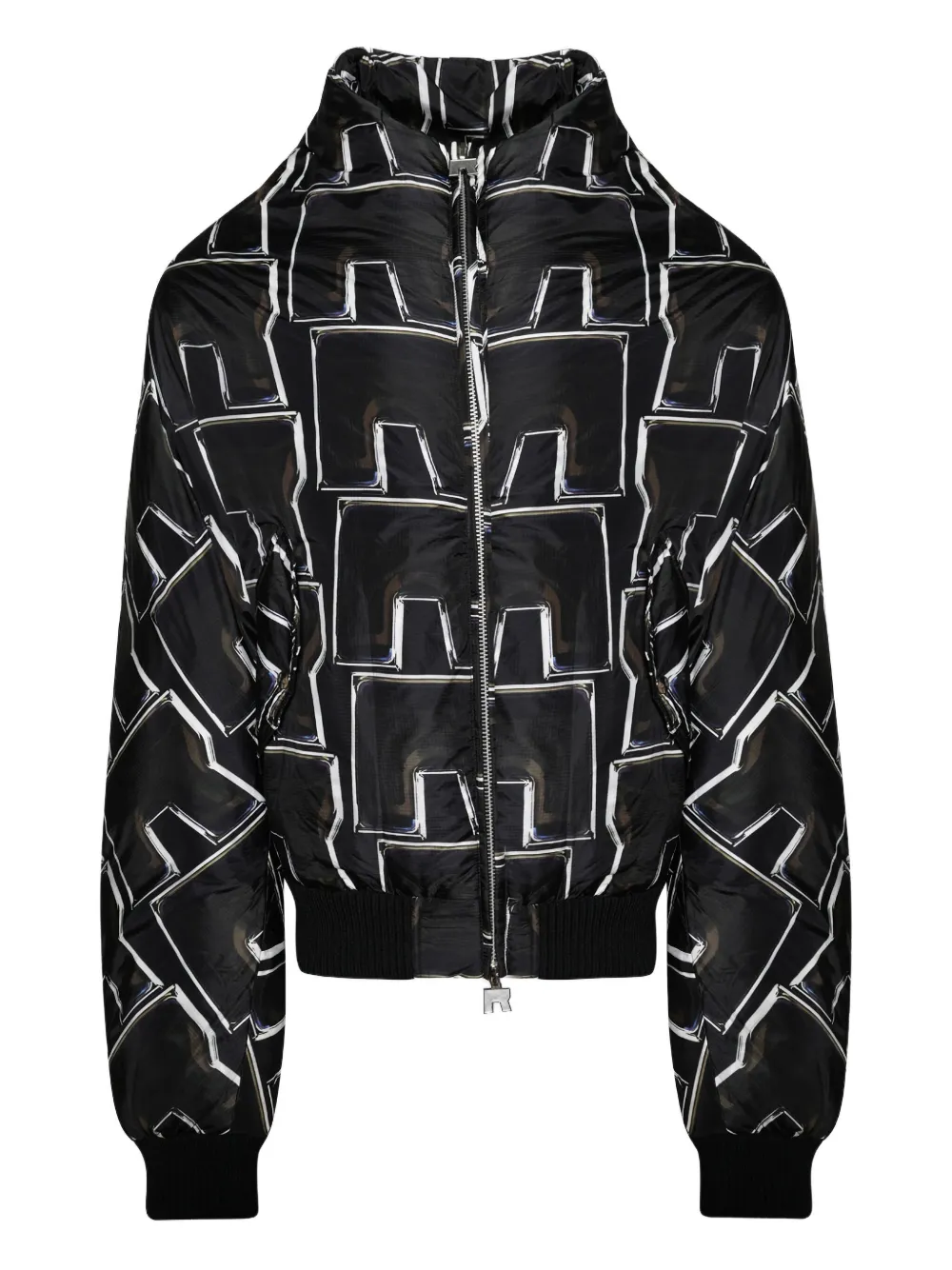 Rrr123 Abstract-pattern Print Jacket