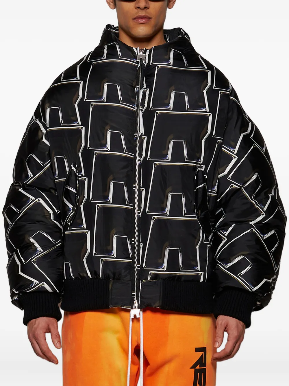 RRR123 abstract-pattern print jacket | Bomber Jackets | Image 2