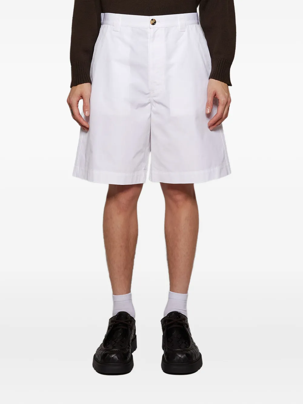 Marni Katoenen shorts Wit