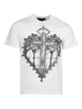 Who Decides War Sacred Heart T-shirt - White