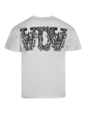 Who Decides War エンバーチャペルTシャツ Who Decides War Ember Chapel T-Shirt - Feuille Luxury