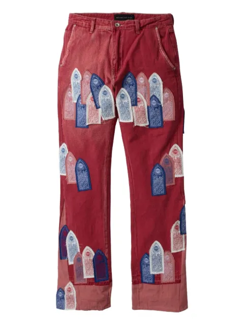 Who Decides War jeans Patched Arch