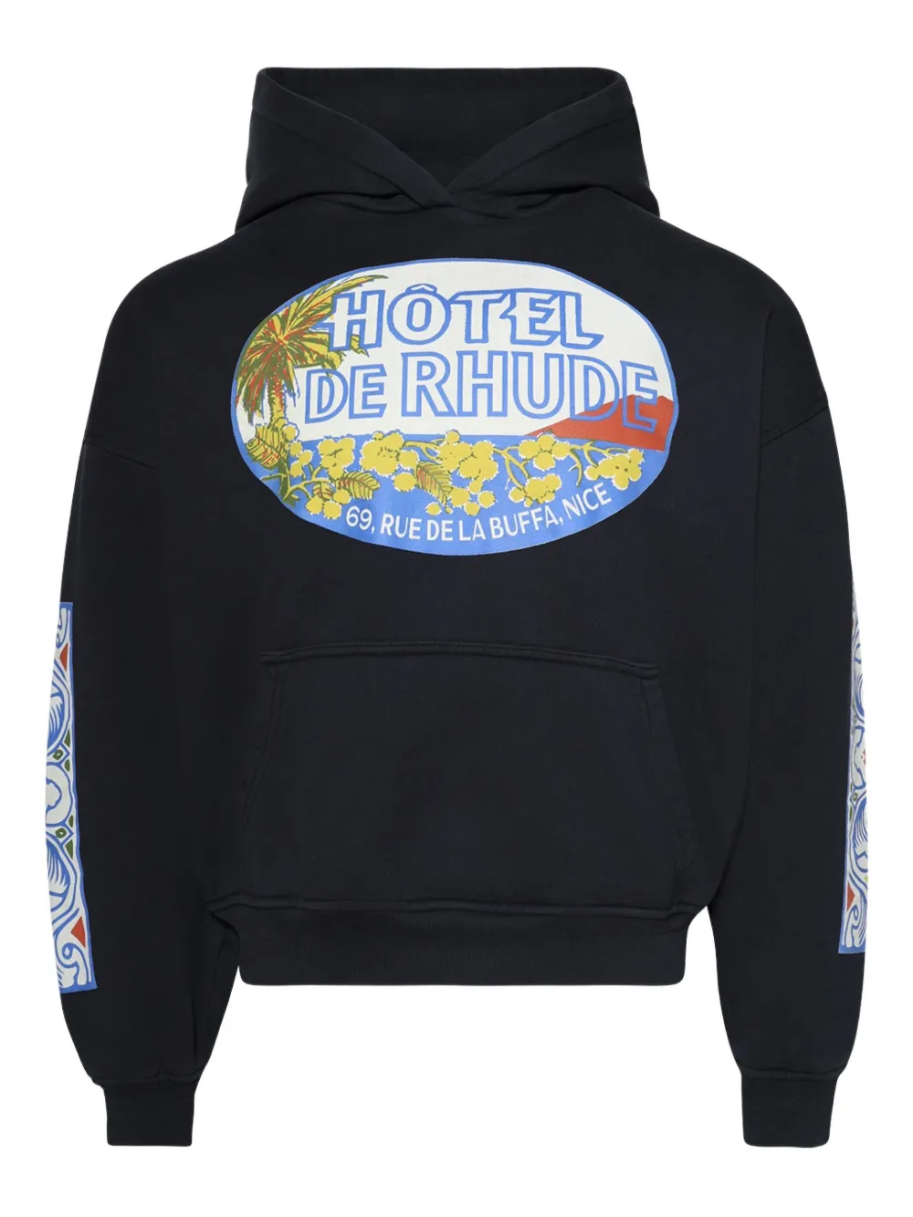 Rhude Hotel graphic-print hoodie