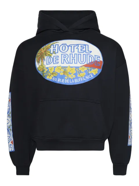 RHUDE Rhude Hotel graphic-print hoodie