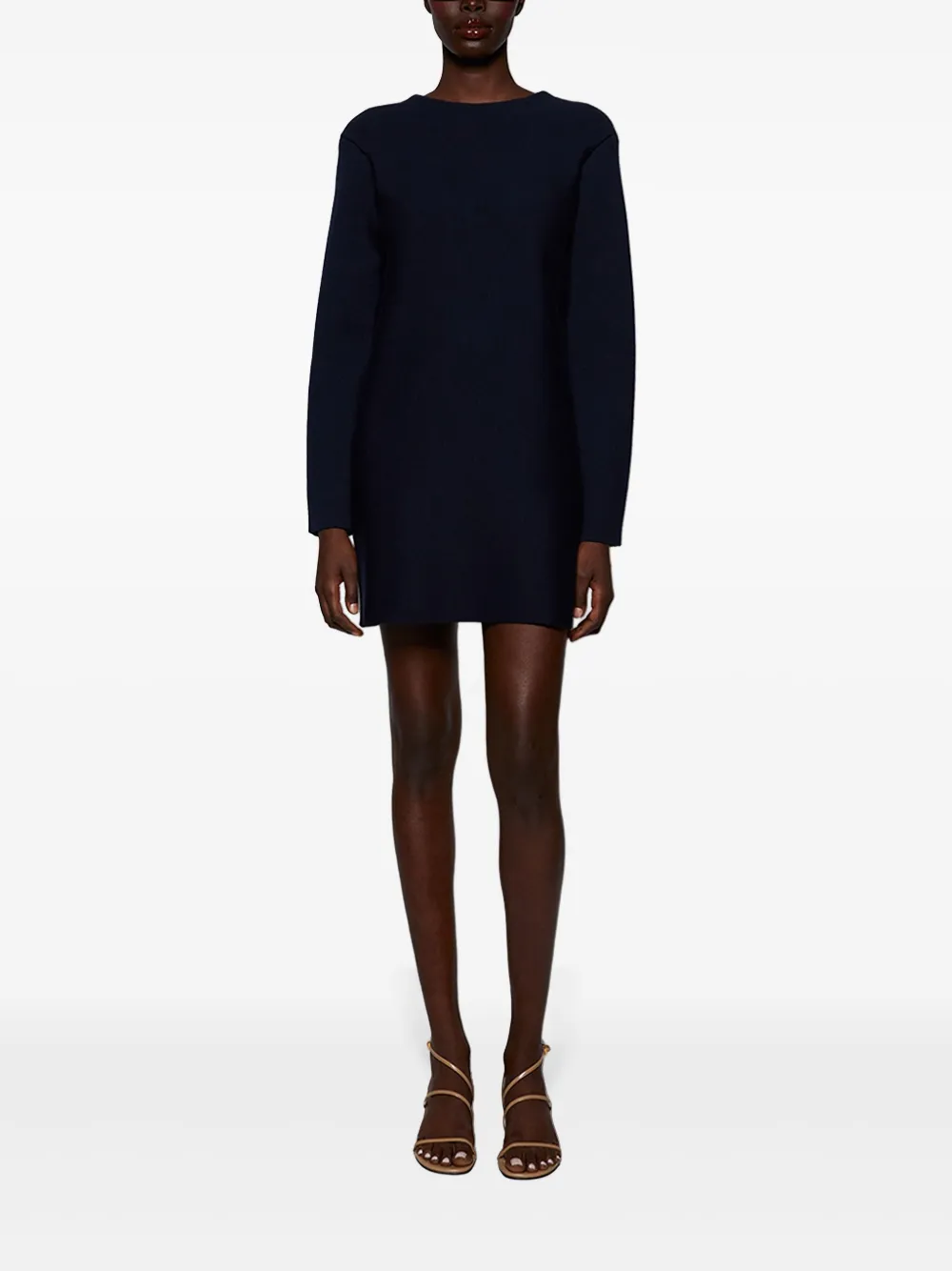 KHAITE Elle mini dress - Blauw