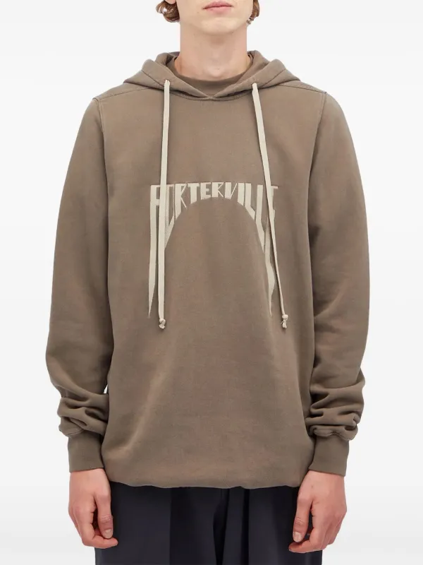 パーカー・フーディ RICK OWENS Men Hoodies DU02C5294F 34 Brown パーカー・フーディ RICK OWENS Men Hoodies DU02C5294F 34