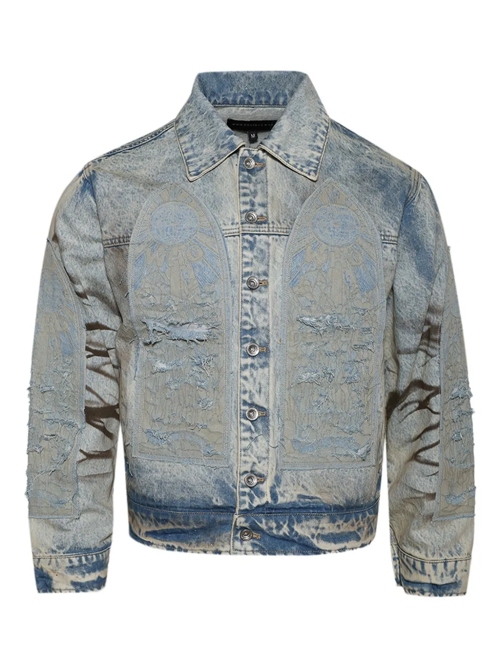 Who Decides War chamarra Mechanic Signature | azul | Image 1